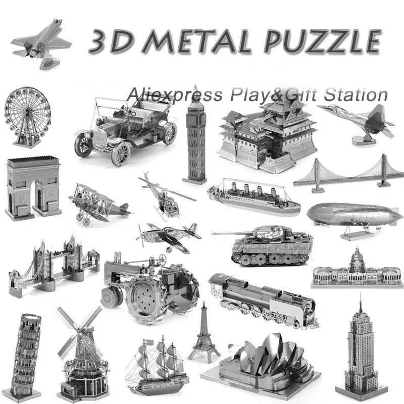 metal building kits for kids