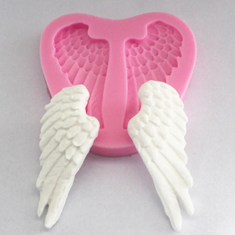

Angel Wings Silicone Fondant Mold Chocolate Polymer Clay Mould