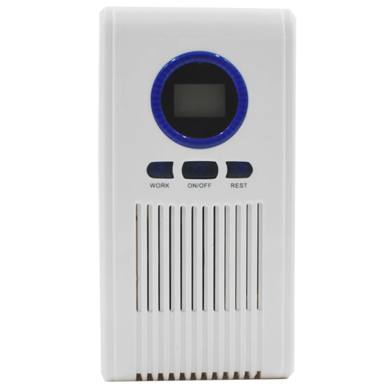 

Ozone Generator Air Purifier Toilet Disinfectant Machine Air Cleaner For Bathroom Shoe Racks With Led Display Timing Function