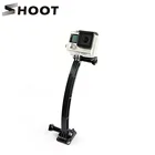 Save 0.55 on SHOOT Cycling Helmet Mount Accessories Set for Gopro Hero 5 3 4 Session SJCAM SJ4000 Yi 4K Cam Selfie Arm Surface Base VHB Stick