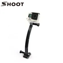 SHOOT Cycling Helmet Mount Accessories Set for Gopro Hero 5 3 4 Session SJCAM SJ4000 Yi 4K Cam Selfie Arm Surface Base VHB Stick