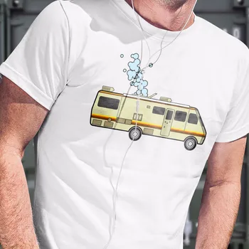 

2019 Summer T-Shirts For Men Funny Short Sleeve Cotton T-Shirts Breaking Bad Lab Free Postage Dispatch Within 1 Day t Shirt