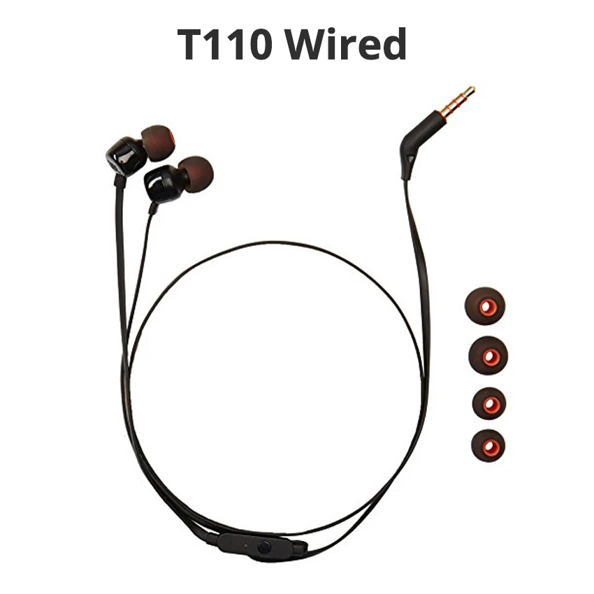 JBL T110 наушники плотно прилегающие к уху проводной/Беспроводной с микрофоном