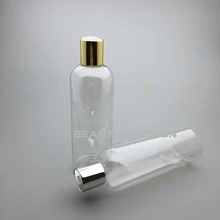 BEAUTY MISSION 20 шт 300 мл верхняя крышка диска прозрачная бутылка пустые пластиковые ПЭТ-бутылки для косметики размер путешествия пластиковые бутылки для шампуня