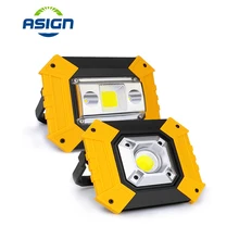 Портативный светодиодный светильник с лампой аварийного света 18650 аккумулятор USB Перезаряжаемый высокомощный ручной прожектор Водонепроницаемый наружное освещение