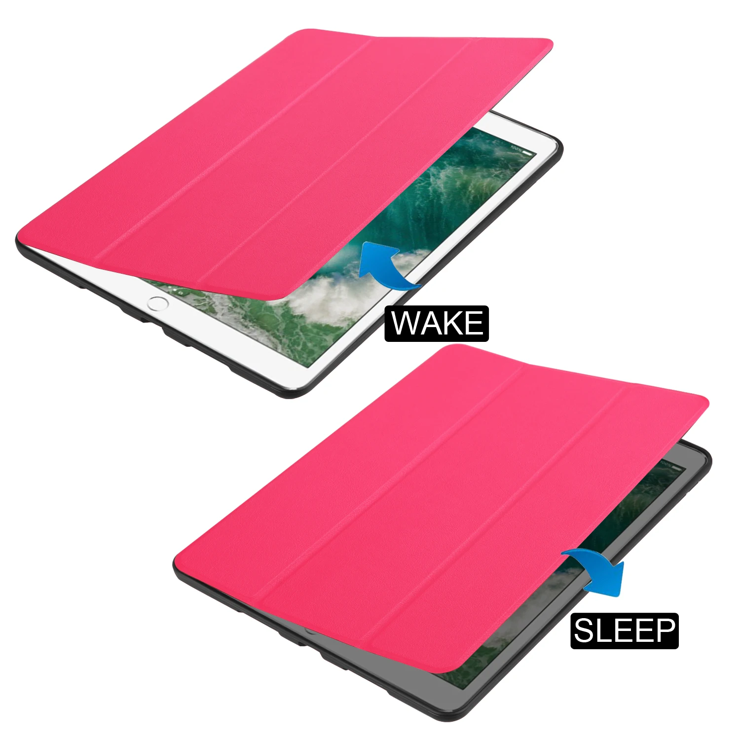 Чехол Deekite для iPad Air 10 5 2019 складной чехол книжка с подставкой умный отделением