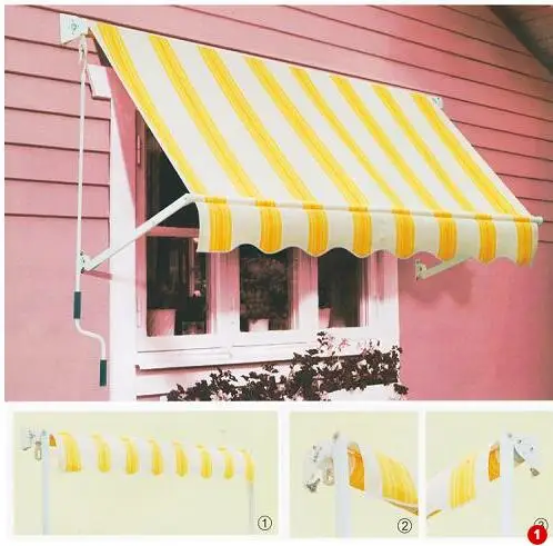 

Free Shippment 120x60cm Vertical Window Awning