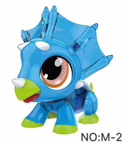 

Cute Toy Electric Rabbit Interaction Induction Electronic Pet Fox Assembly Dinosaur DIY Toys