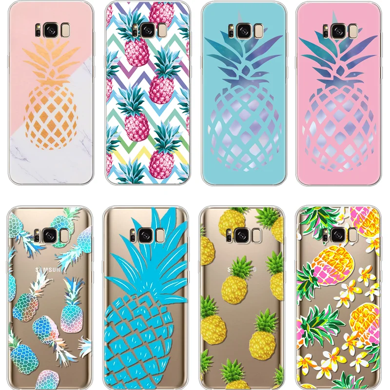

Pineapple For Samsung Galaxy J3 J5 J7 A3 A5 A6 A8 S7 S8 S9Plus 2016 2017 2018 For iPhone X Xs Max XR 5 SE 6 S 7 8 Plus TPU Case