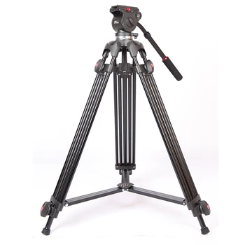 

DHL PROGO JIEYANG JY0508 JY-0508 8KG Professional Camera Tripod Video Tripod/Dslr VIDEO Tripod Fluid Head Damping for video
