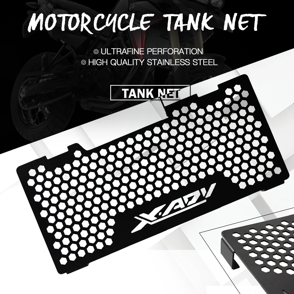 For Honda XADV 750 X-ADV 750 Accessories Motorcycle Radiator Guard Cover Aluminum alloy Black Radiator Guard Radiator Protector