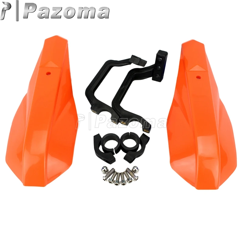 Pazoma оранжевый грязь питбайк 7/" Handguard защита рук для Kawasaki Honda Suzuki KTM ATV Снегоход мотоциклы