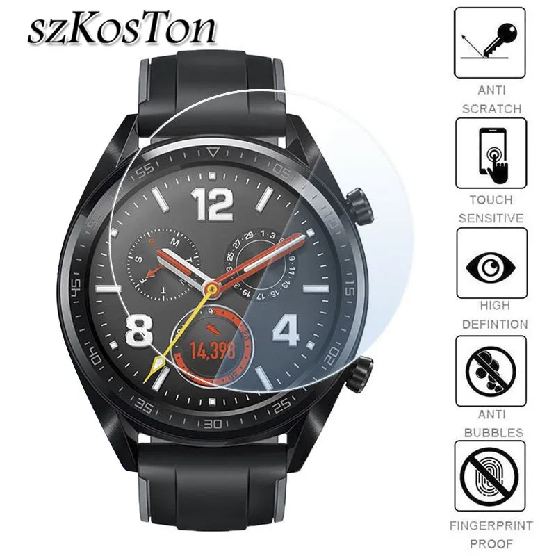 5 шт./лот для Huawei Watch GT мягкая ПЭТ Защитная пленка экрана противовзрывная