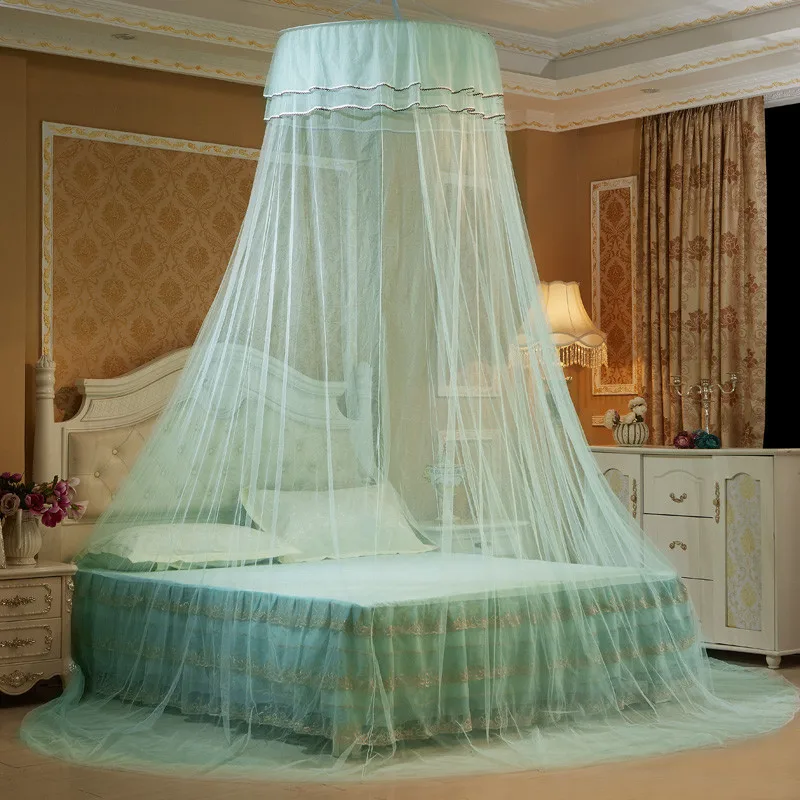 Кружева насекомое навес балдахин принцесса сетка фабричный Текстиль для дома оптом большой Элегантный висящий купол сеть от комаров на лето