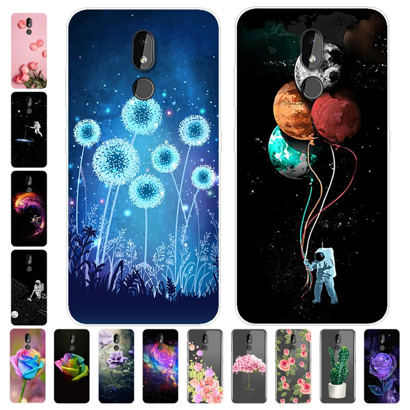 

For Nokia 2.2 Case Phone Cover Soft Silicone 3D Printing Back Case Coque for Nokia 3.2 4.2 2.2 5.1 1 Plus X5 2019 Case Cover