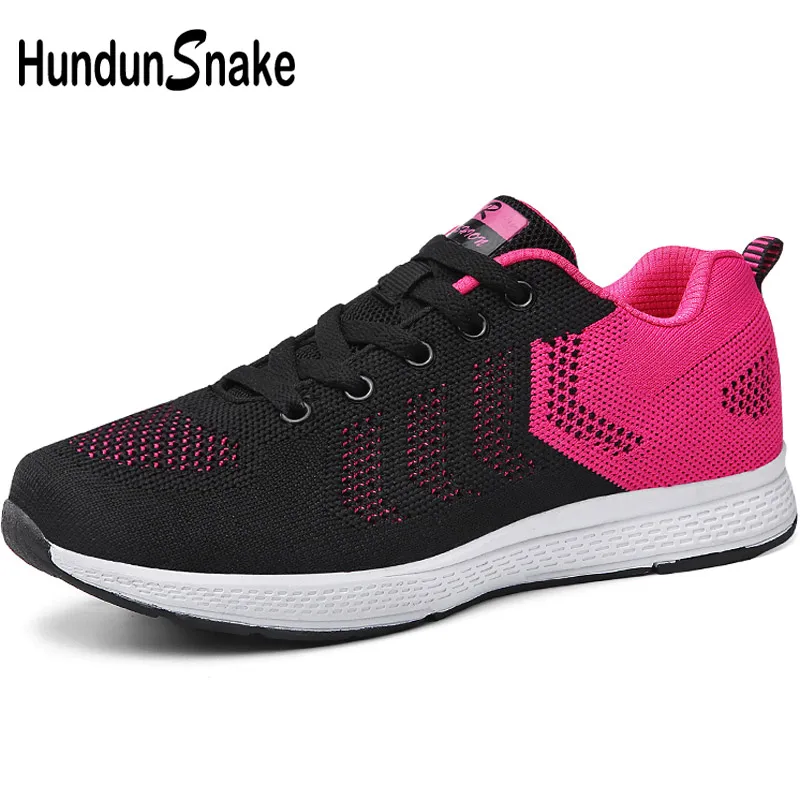 

Hundunsnake Black Mesh Woman Sport Sneakers Women Running Shoes Ladies Sports Shoes Women's Sport Shoes For Women Krasovki T626