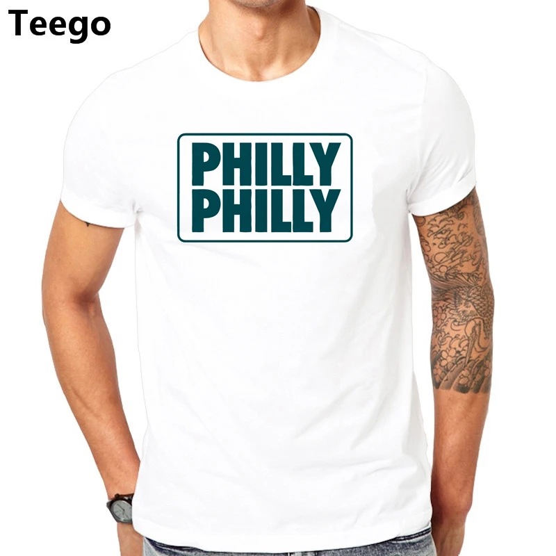 Philadelphia Philly Philly T shirt men Underdog Foot Ball Funny men's T shirt snapback eagles 