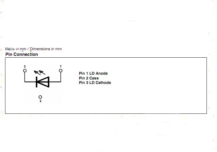 NDB7875 450nm 1,6 Вт 1600 мВт 2 Вт 2000 МВт 9,0 мм до-5 синий лазерный диод LD NICHIA