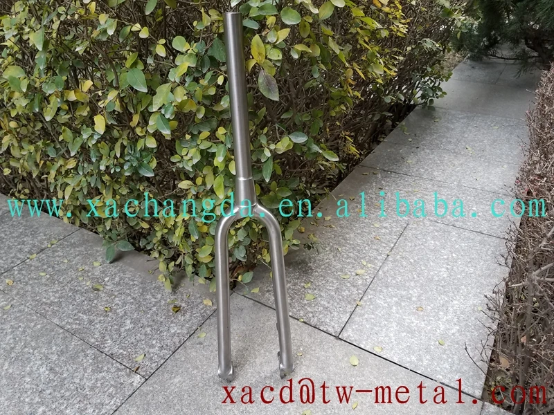titanium Time Trial bicycle front fork titanium road bike front fork