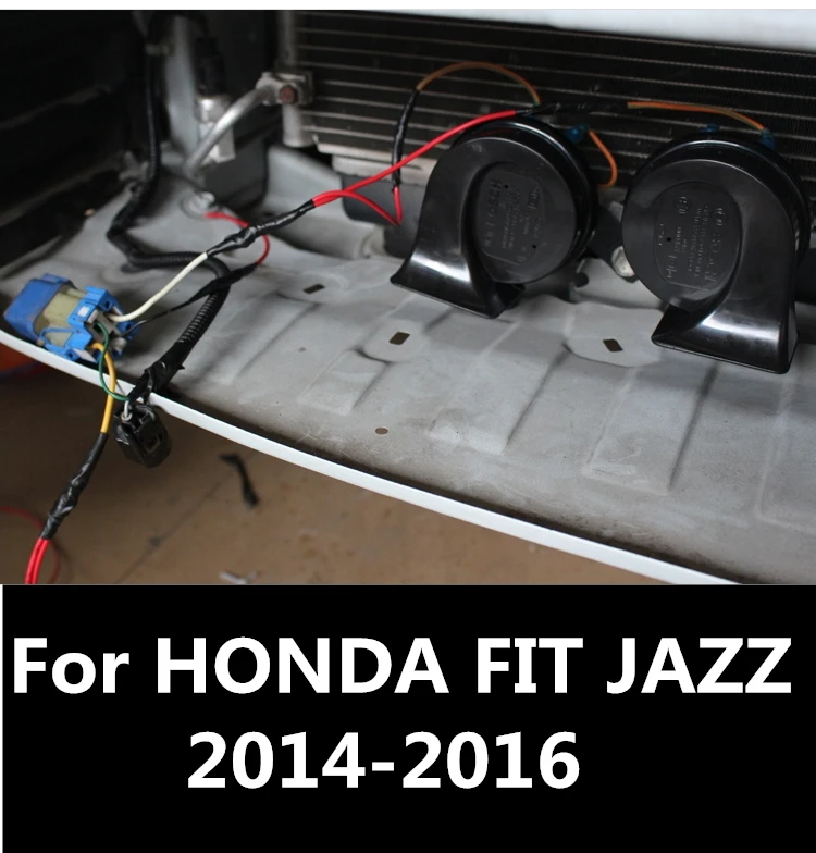 Для HONDA FIT JAZZ 2014-2016 рожки динамик Улитка Рога воздуха Высокий Низкий вибро тон