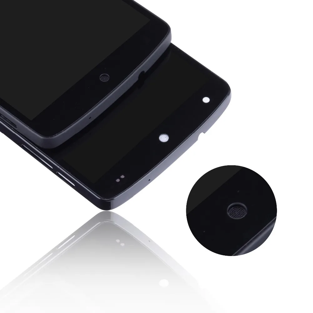 Дисплей для LG Nexus 5 D820 D821 LCD в сборе с тачскрином на рамке матовый черный Ярко черный черный красный