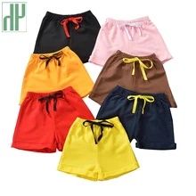 Детские шорты; хлопковые летние детские брендовые Шорты для маленьких мальчиков и девочек; трусы для малышей; Детские пляжные шорты; спортивные штаны; одежда для малышей