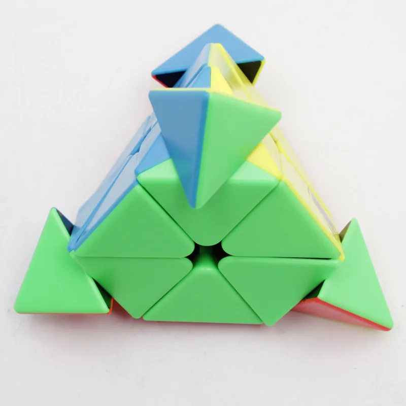 Moyu Yuhu: Mofangjiaoshi Meilong 3x3x3 пирамидка Магический кубик Stickerless треугольник
