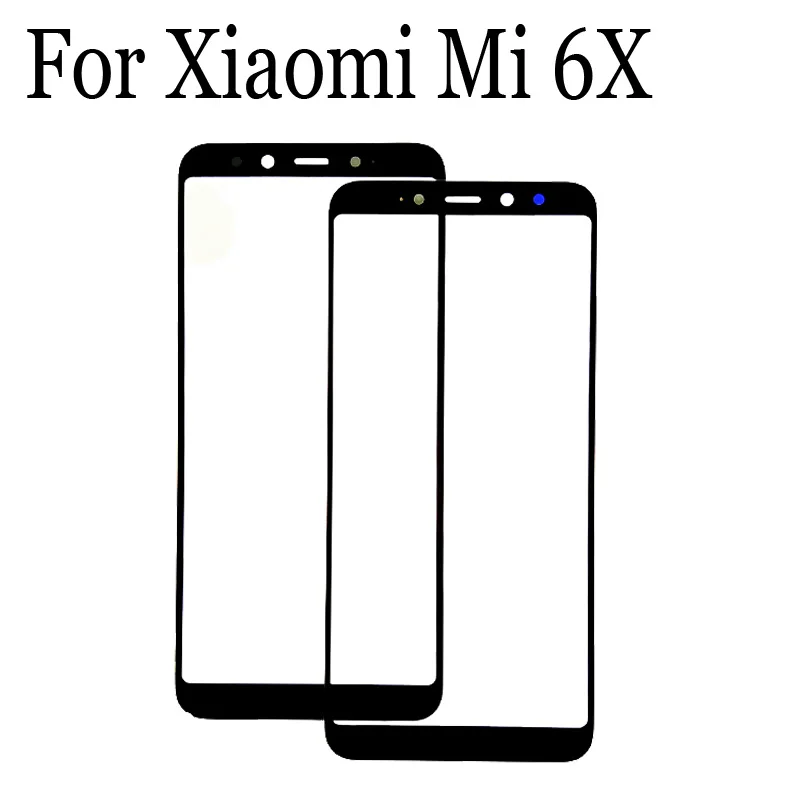 Запасные части для Xiaomi Mi 6X 6x сенсорный экран внешняя ЖК-Передняя панель