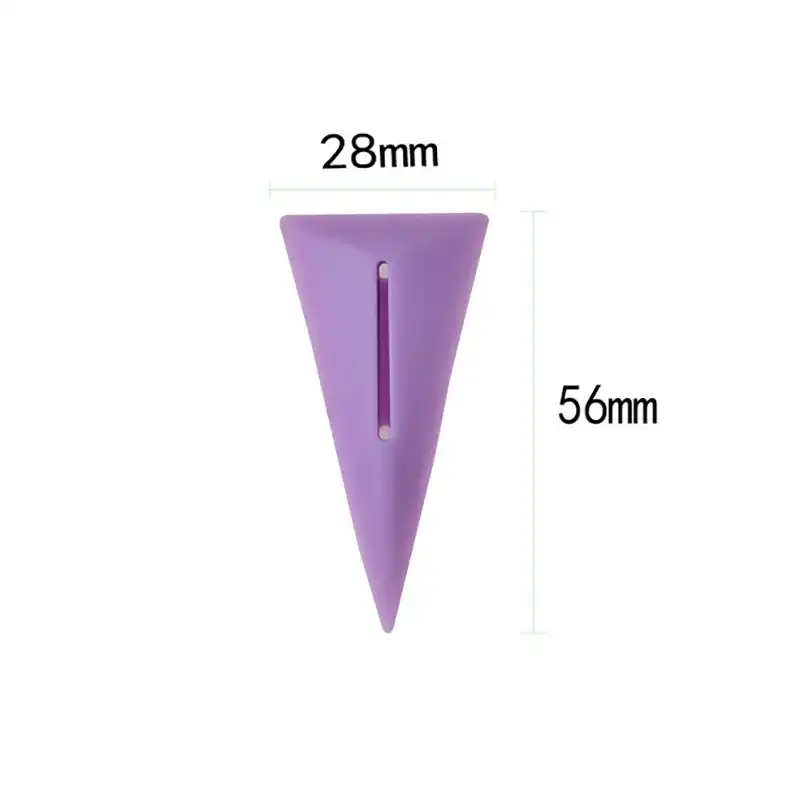 Purple Shaver Bikini Heart Triangle Straight Pubic Razor Trimmer