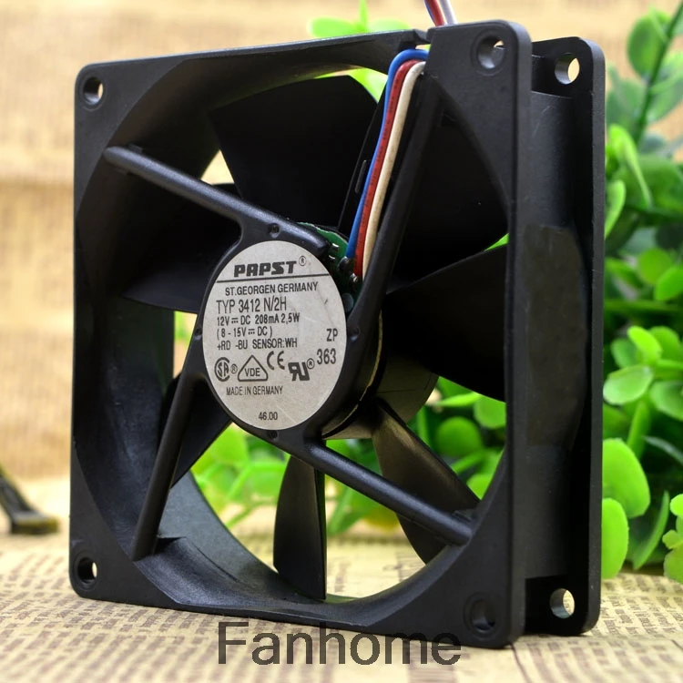 Для оригинального 9 см 9025 Тип 3412 N/2H 12V 208mA 2 5 W охлаждающий вентилятор | Компьютеры и