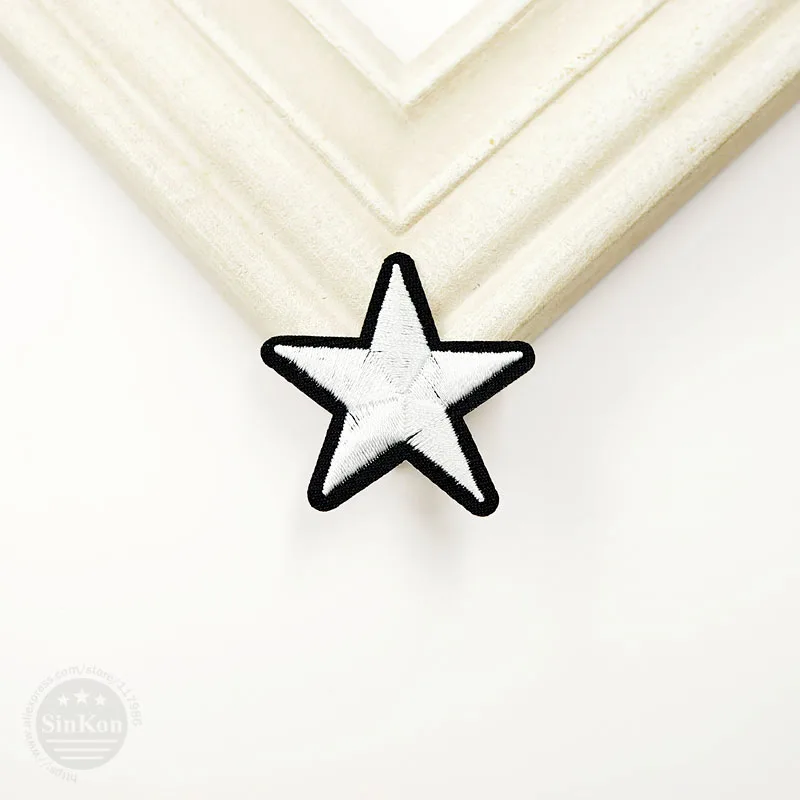 Тканевые значки Star (Размер: 4 0x4 0 см) декоративные нашивки для украшения курток