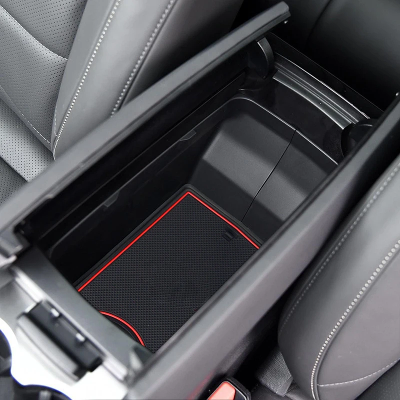 

For Citroen DS7 Rubber Mat Door Mat Anti-Slip Cup Pad Interior Decoration Accessory Styling Gate Slot Pad