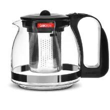 700 мл Стекло Чай горшок Посуда для напитков дома и офиса Чай чайник тепло-resistan фильтром из нержавеющей стали