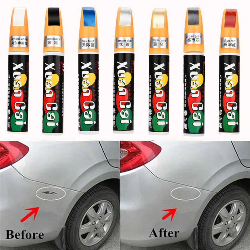 

CARPRIE Car liquid Coating Clear Repair Remover Remove Tool Car Coat Paint Pen Touch Up Scratch Colors dyproship 19F3
