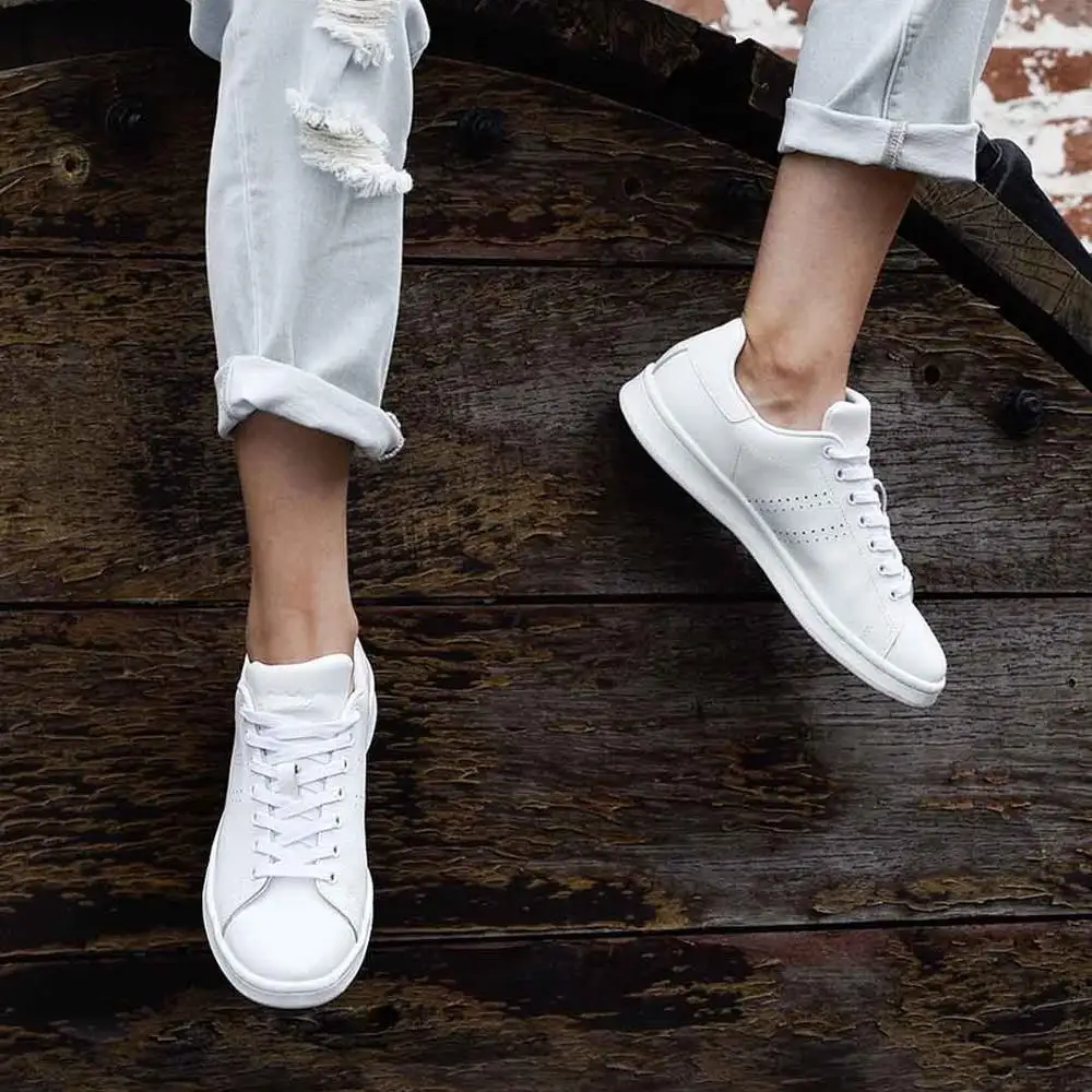  Original Xiaomi FreeTie Sneakers Leather Skateboard Shoes High Quality Comfortable Anti-slip Fashio