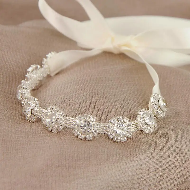 

Luxury Rhinestone Prom Wrist flower Pearl Bridesmaid Bracelet Crystal Wedding Wrist Corsage Brooch Corsage