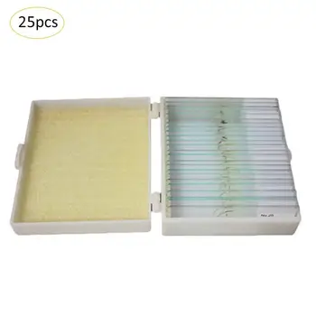 

Assorted Specimen Collection Of Prepared Microscope Slides Glass Slide With Storage Case (25 Pieces/50 Pieces/100 Pieces)