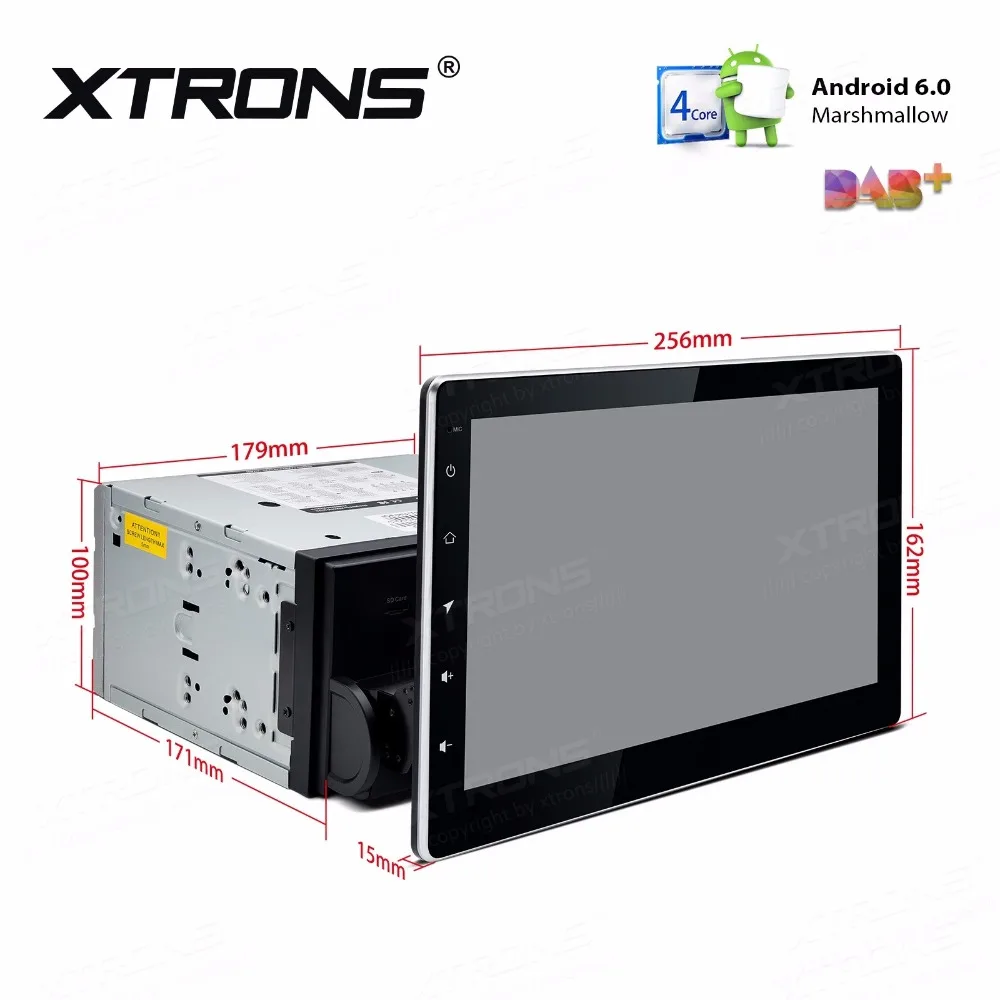 Clearance 10.1" Android 6.0 OS Two Din Car Multimedia 2 Din Car Navigation GPS Double Din Car Radio with 4G/3G/WIFI Internet Support 4