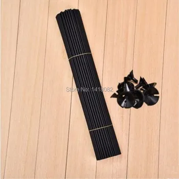 

2017 balloon stick 50pcs/lot Black white Colour 40cm balloons PVC rods for support balloon stick accessories globos party