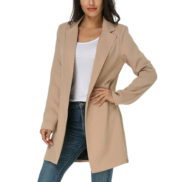 Plus Size NEW Women Blazers and Jackets 2018 New Spring Autumn Fashion
