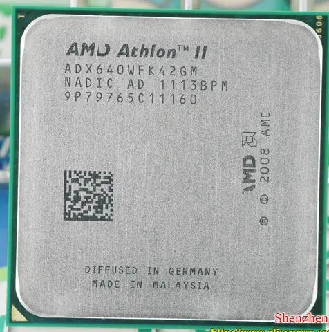 

Free shipping AMD Athlon II X4 640 3GHz AM3 938-pin Processor Dual-Core 2M Cache 45nm Desktop CPU scrattered pieces