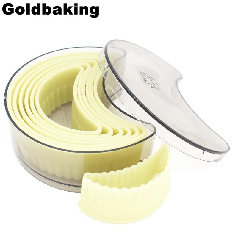 Набор нейлоновых форм для печенья в форме Луны 7 шт.|cutter holder|cutter tapebiscuit tin |