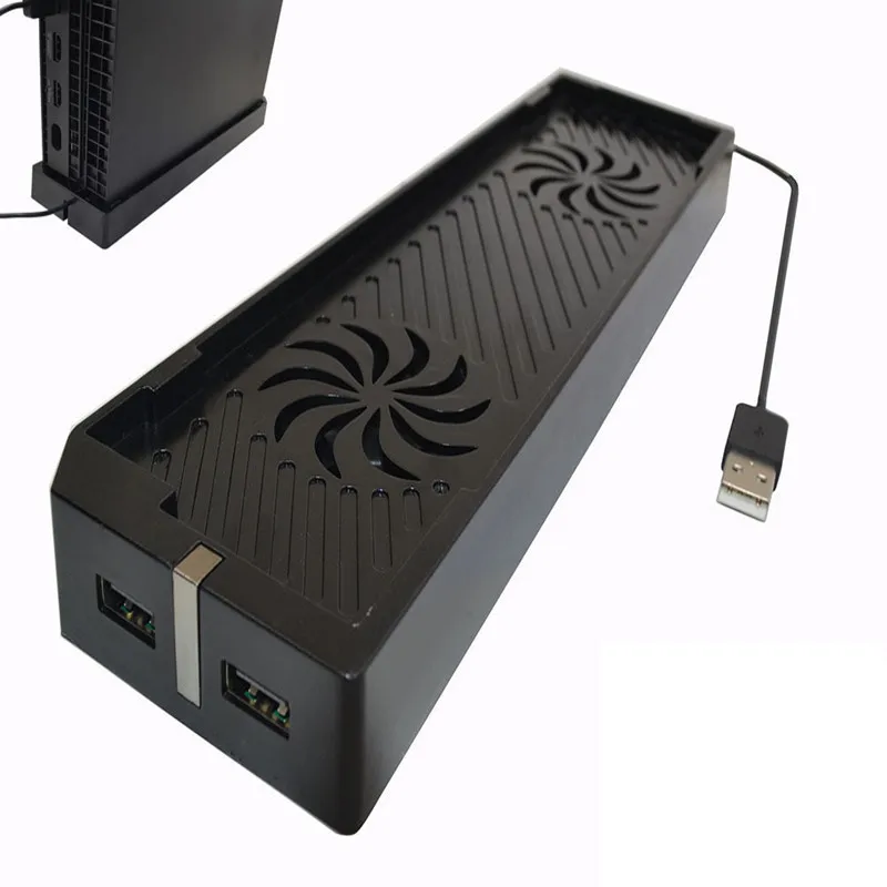 

Cooling Fan with 2 Ports USB Hub, Cooling Fan Stand Base Support with 6 Non-slip pad For Xbox One X Gaming Xbox One X Console