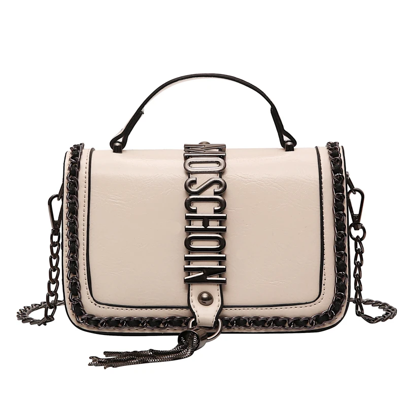 

New Arrival Sequined Chain Women Flap Character Letter Chain HandBags Solid Women Shoulder Bag Lady Women Crossbody Bags