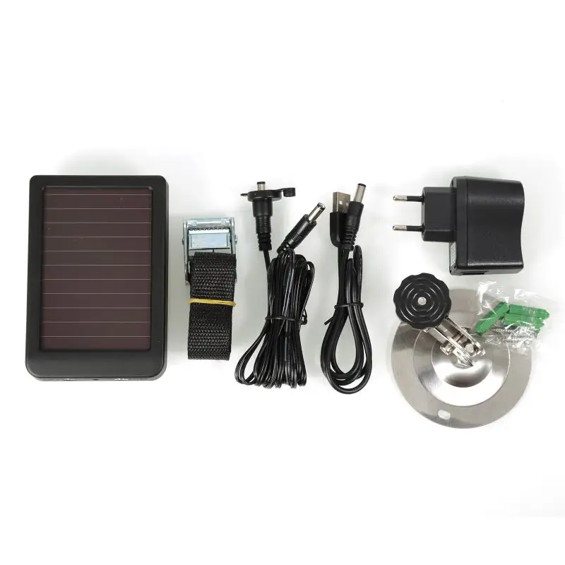 

HC300M HC300A HC550M Hunting Camera Solar Panel Battery External Power Supply Charger For Wildlife Scout infrared Hunting Camera
