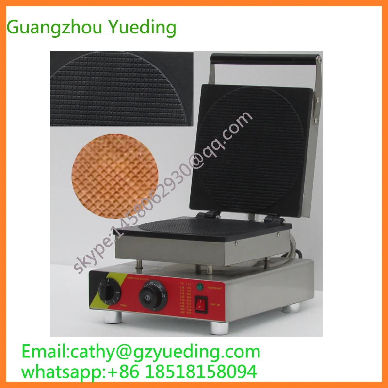 High quality Non-stick waffle cone maker,ice cream cone making machine