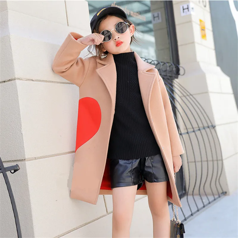 

5-16Y Girls Coats 2018 New Winter Thick Cotton Kids Jackets for Girl Costume Baby Snowsuit Warm Coat Children Clothing 3jk165