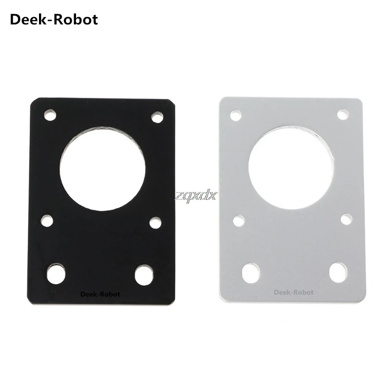 

Deek-Robot NEMA 17 42-Series Stepper Motor Mounting Plate Fixed Plate Bracket For 3D Printer CNC Parts fit 2020 Profiles