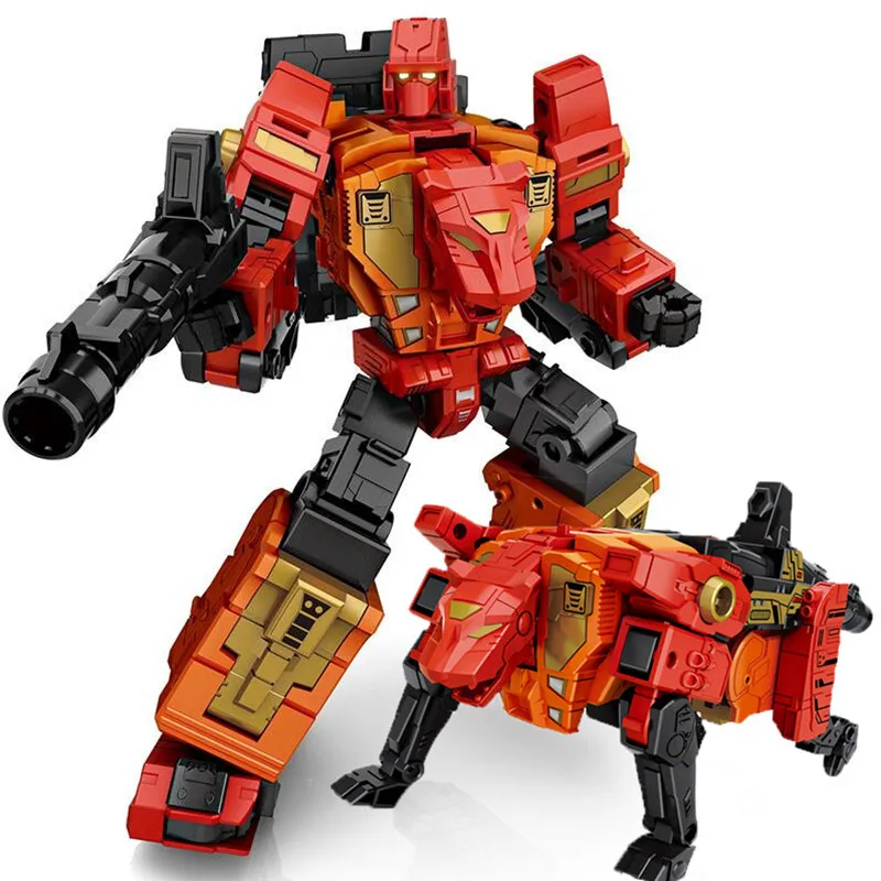

Wei Jiang newest Transformation 5 Movie Toys boys Anime Action Figures Robot car KO Fierce tiger Dinosaur Model kids adult Toy