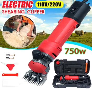 

EU plug 750W Electric Sheep Shearing Clipper Scissors Shears Cutter Goat Clipper Machines 110v-240v